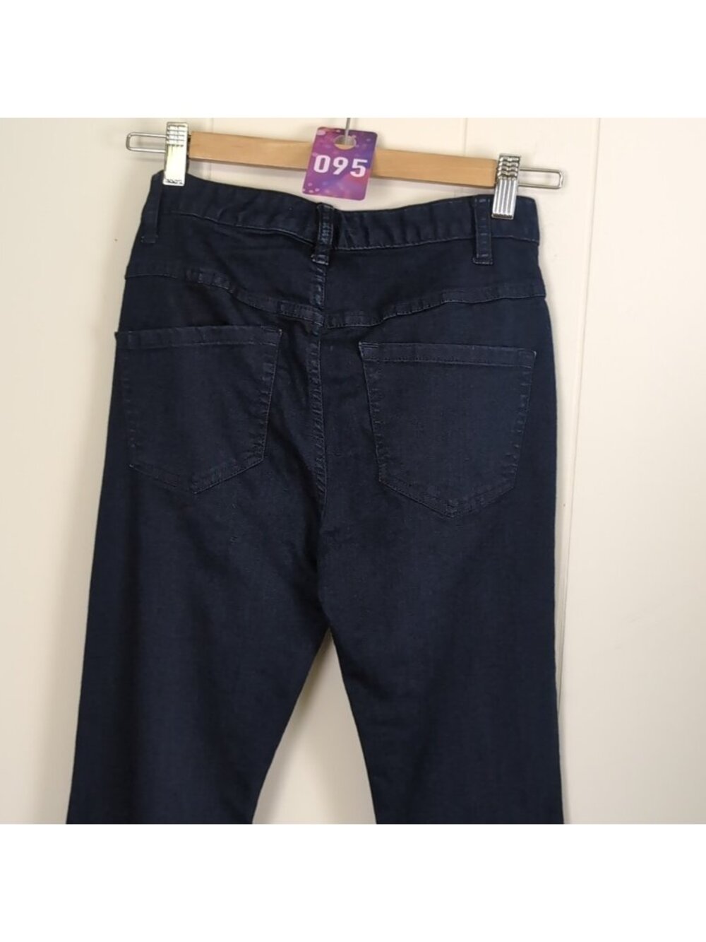 Free People High Rise Bell bottoms  Dark Navy Blue - Picture 7 of 9